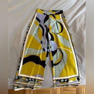 Satin Patterned Pant